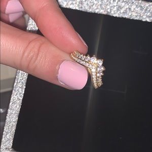 Crown Gold Badass Ring